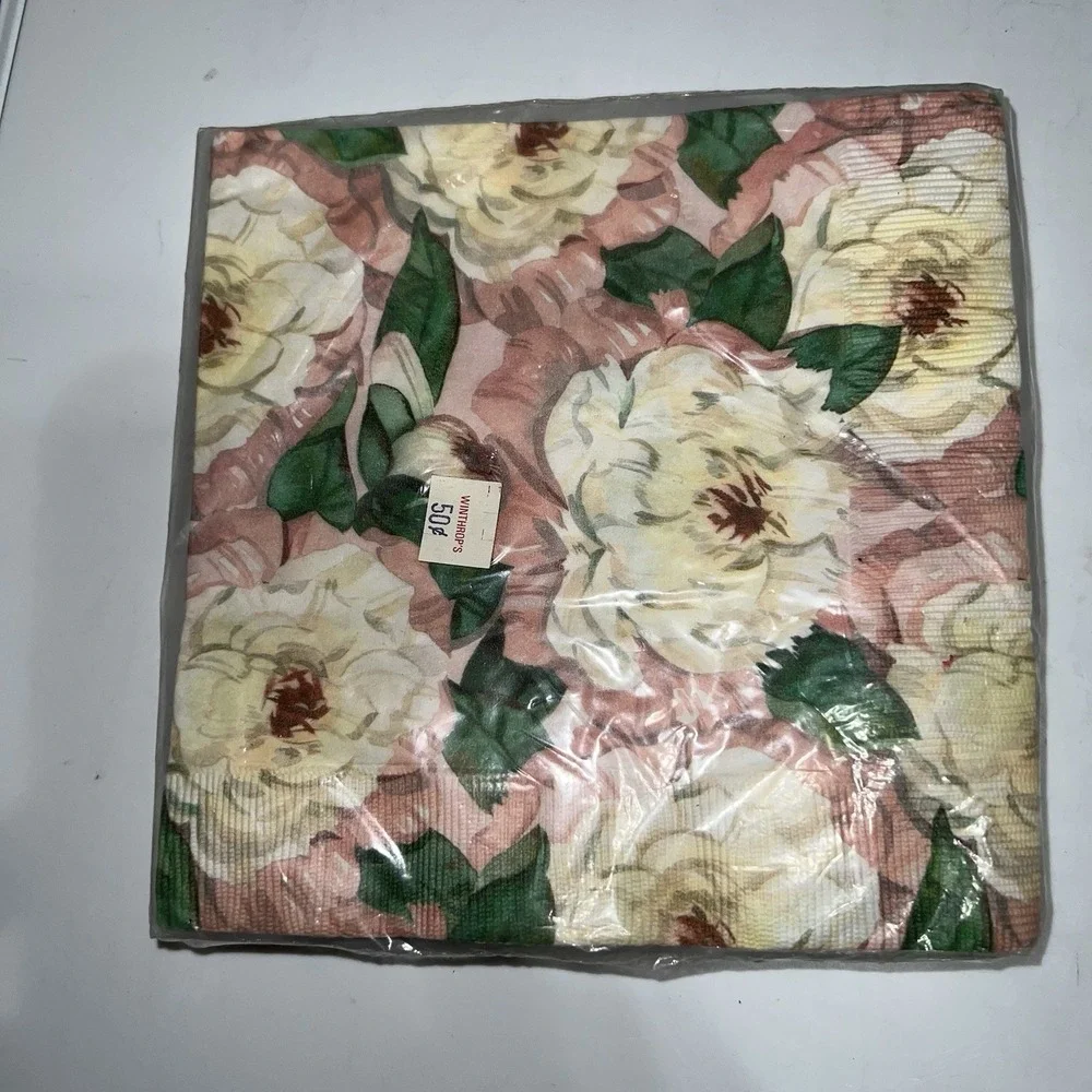 2 Packs Vtg Paper Napkins Beverage Hallmark Spring Easter Fruit Floral‎ Flowers
